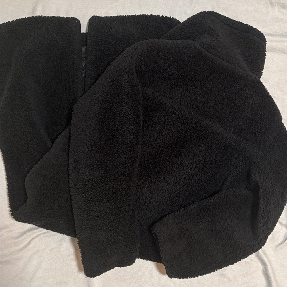 Black Faux Fur Coat - Picture 5 of 5